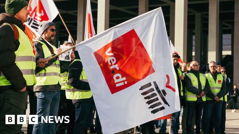 Strikes Cripple German Travel: Lufthansa Reels, Rails at a Standstill