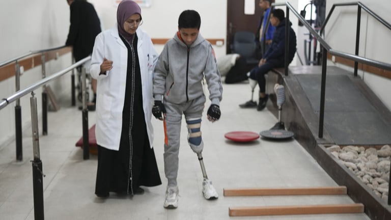 Gaza's Child Amputees: Thousands Suffer Amidst Ongoing Conflict and Limited Medical Aid