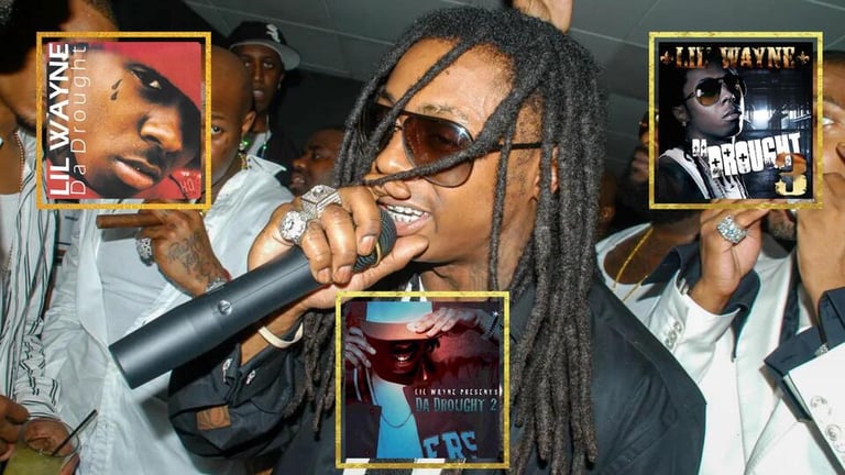 Lil Wayne Drops 'Da Drought' Mixtapes on Streaming, Thrills Fans Amidst Tha Carter VI Tour