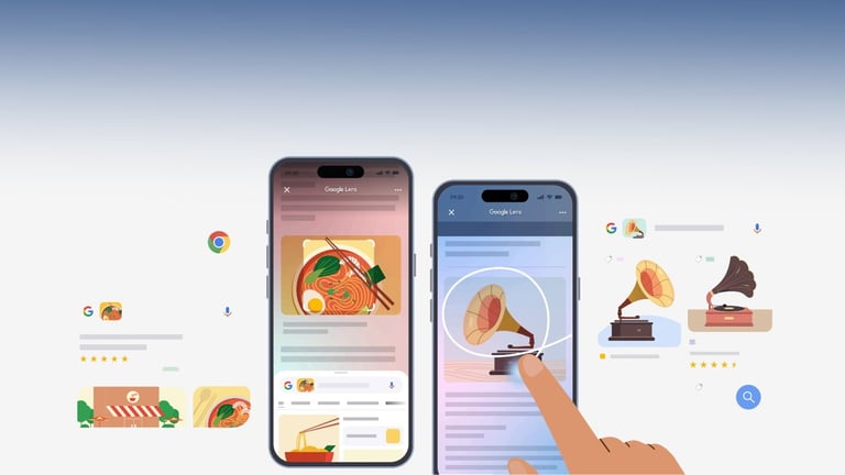 Google Enhances Lens Feature for iOS: Visual Search Integrated into Chrome and Google Apps