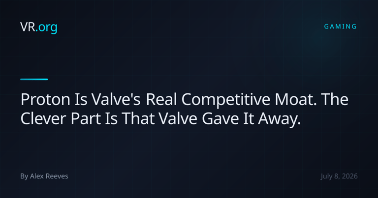 Valve's Proton: The Open-Source Powerhouse Strengthening Its Gaming Dominance