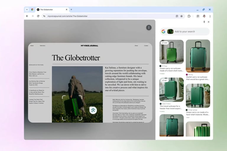 Google Lens Revolutionizes Chrome: Enhanced Visual Search for Shopping, Translation, and More