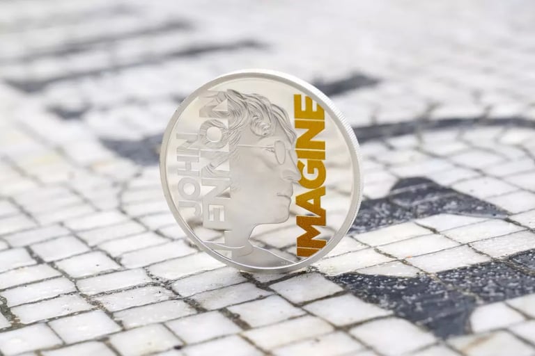Royal Mint Unveils John Lennon Commemorative Coin for 85th Birthday in Music Legends Series