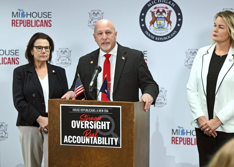 Michigan Senate Race Heats Up: Candidate Targets Disaffected Voters, Challenges El-Sayed's Israel Stance
