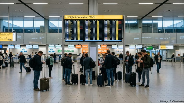 Massive European Flight Disruptions Cause Chaos at Major Hubs, Travelers Face Delays and Cancellations
