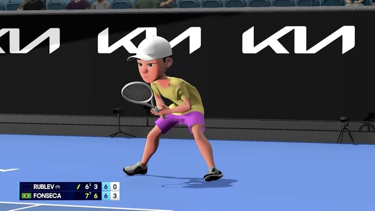 Tennis Australia Debuts Animated Live Streams to Captivate Young Gamers at Australian Open