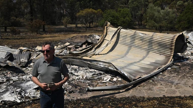 Ruffy Ravaged: Unprecedented Bushfire Leaves Destruction, Community Rallies to Rebuild