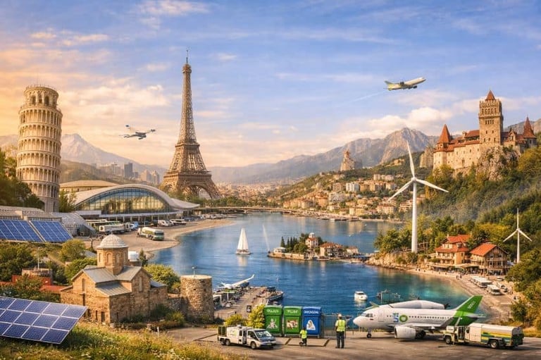 328 European Airports Pledge Net Zero Carbon Emissions by 2050, Transforming Aviation Industry