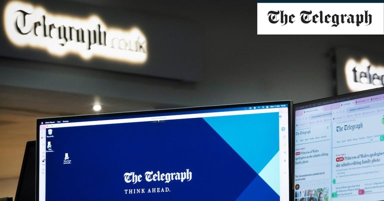 UK Blocks UAE Takeover of Telegraph, Plans Foreign Ownership Ban