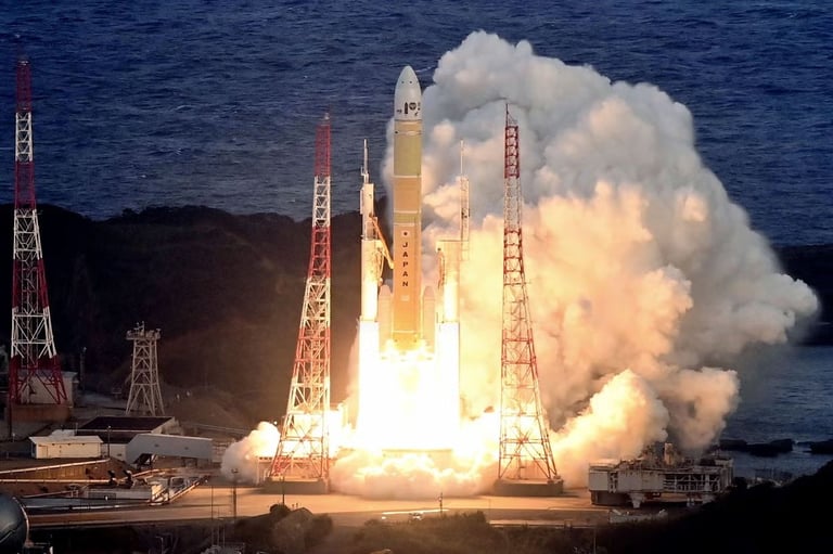 Japan's H39 Rocket Launch Boosts Space Security and Navigation Independence with Michibiki No. 7 Satellite