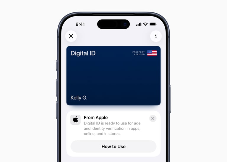Apple Introduces Digital ID in Wallet for Passport Verification at Airports