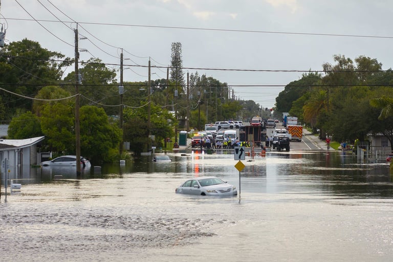 Southeast Floods Ignite Electric Cars: Saltwater Triggers Battery Fires, Spreads to Homes