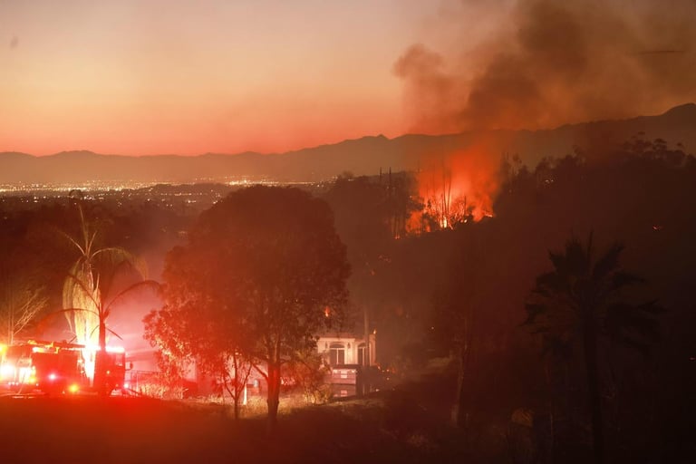 Scorching Heatwave Triggers Wildfires Across Western US: Evacuations and Record Temperatures