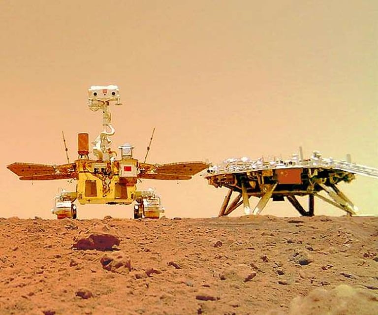 China's Zhurong Rover Unveils Evidence of Ancient Ocean on Mars