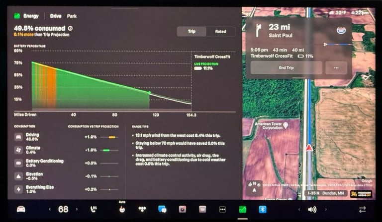 Tesla's Trip Planner Update Enhances Charging Efficiency and Autopark Expands to New Regions