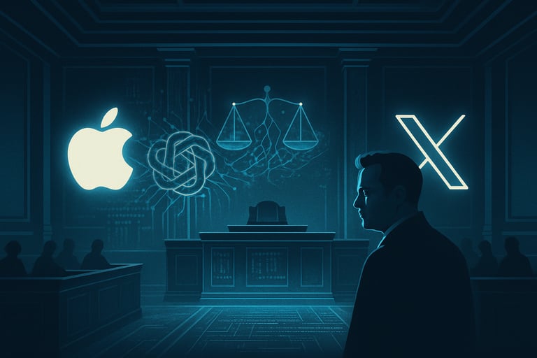 Elon Musk's xAI Lawsuit Challenges Apple-OpenAI Partnership Over Alleged AI Monopoly