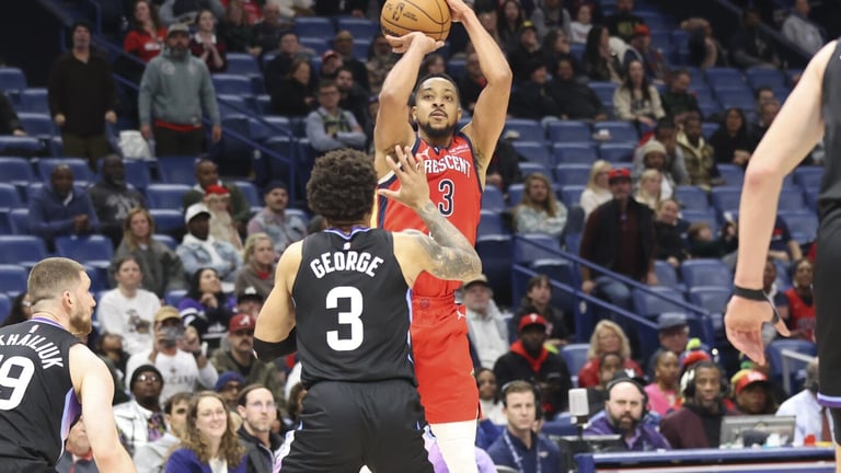 CJ McCollum's 45 Points Propel Pelicans to Historic Comeback Win Over Jazz in Overtime