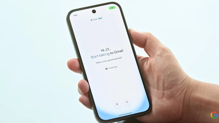 Google Unveils Gemini-Powered Live Voice Features for Gmail, Docs, and Keep