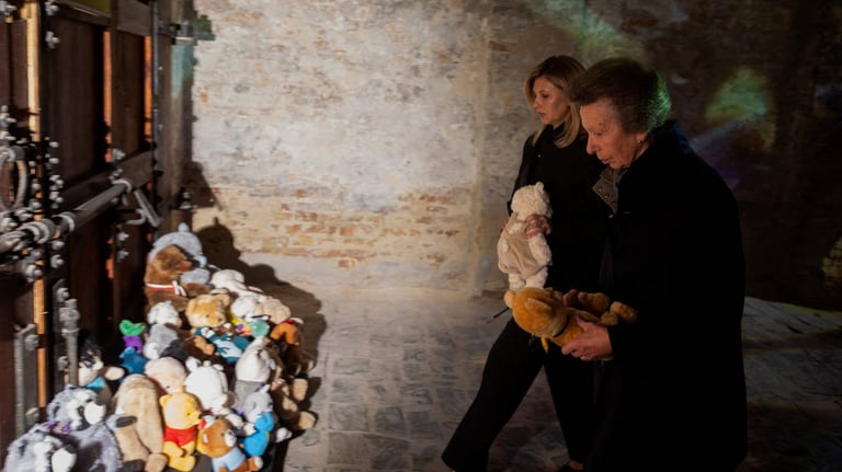 Princess Anne's Unannounced Kyiv Visit Highlights Solidarity Amid Ukraine Conflict, Melania Trump Appeals to Putin
