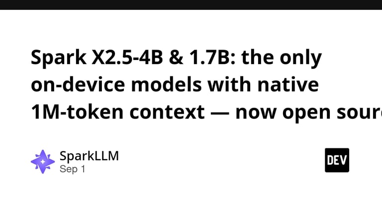SparkLLM and iFLYTEK Unveil Longest Context On-Device Models with Million-Token Capacity