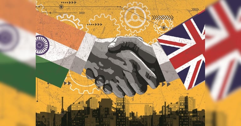 India-UK Sign Landmark Free Trade Agreement, Aiming to Double Bilateral Trade by 2030