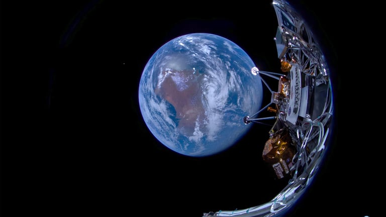 Intuitive Machines' Odysseus Enters Lunar Orbit, Eyes Historic Moon Landing