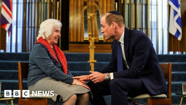 Prince William Confronts Antisemitism, Misses Royal Memorial Amid Family Health Concerns