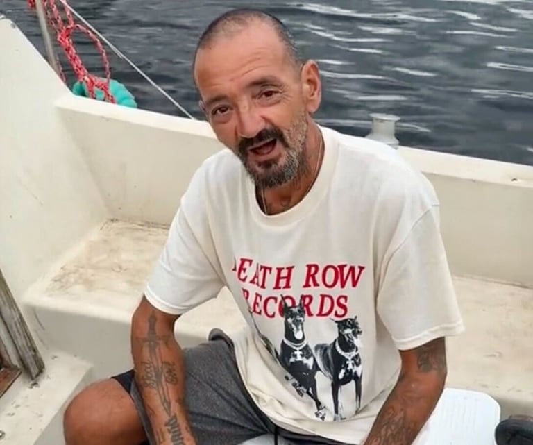TikTok Star 'Lieutenant Dan' Defies Evacuation Orders, Rides Out Hurricane Milton on Sailboat