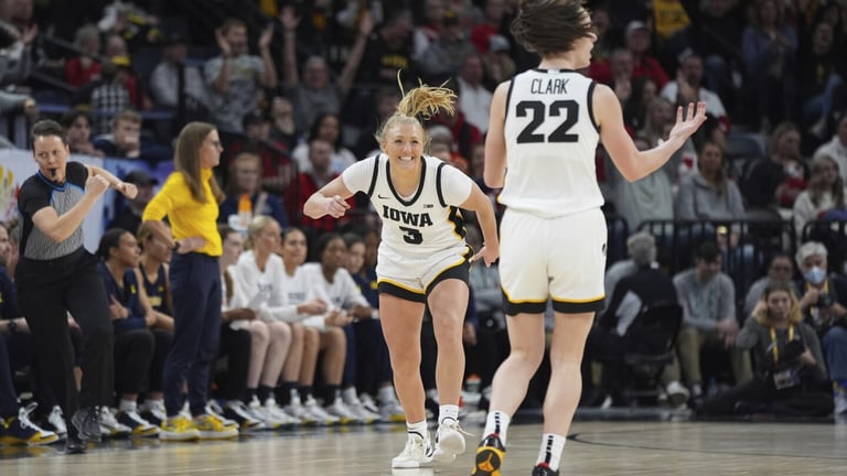 Caitlin Clark's Heroics Seal Iowa's Big Ten 3-Peat in Overtime Thriller