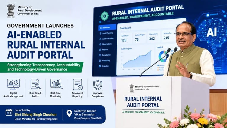 India Launches AI-Driven Audit Portal to Revolutionize Rural Development Oversight