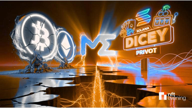 Magic Eden to Halt NFT Trading on EVM and Bitcoin, Focuses on Solana and iGaming