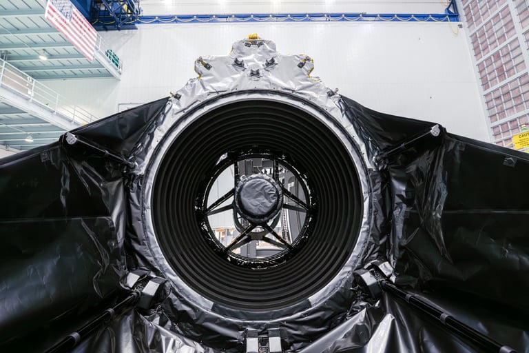 NASA's Roman Telescope Mirror Passes Final Inspection, Prepares for September Launch