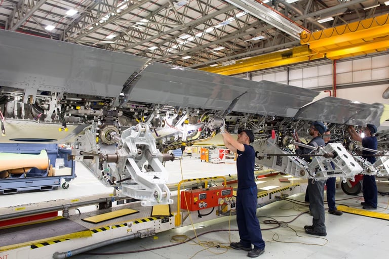 Airbus UK Workers Plan 10-Day Strike Over Pay Dispute, Threatening Wing Production
