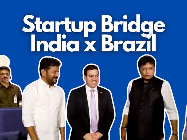 Telangana and Brazil's Goias Hub Unite to Boost Startup Expansion