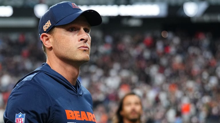 Chicago Bears Shift Theo Benedet to Starting Left Tackle for Monday Night Clash Against Commanders