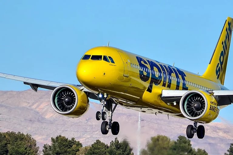 Spirit Airlines Nears Bankruptcy as Merger Talks Collapse, Stock Plummets 89%