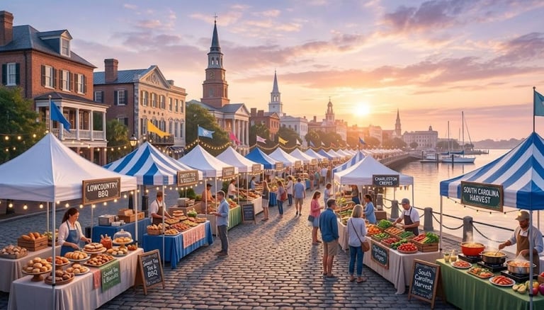 South Carolina's Food Tourism Boom: Culinary Delights Draw Global Visitors, Boosting Economy