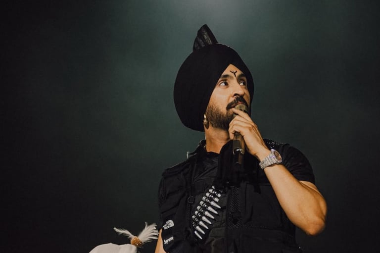 Diljit Dosanjh Kicks Off Massive North American Tour in Vancouver, Celebrating Punjabi Music's Global Impact