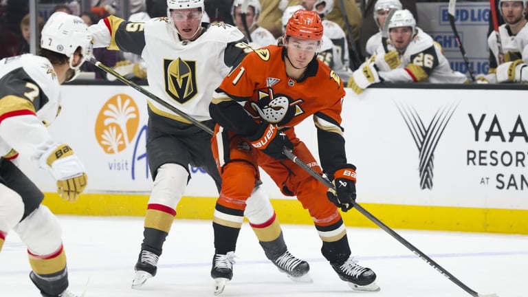 Anaheim Ducks' Trevor Zegras Suffers Another Major Injury Against Vegas Golden Knights