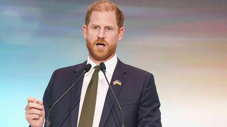 Prince Harry Urges Action Against Antisemitism, Reflects on Past Mistakes