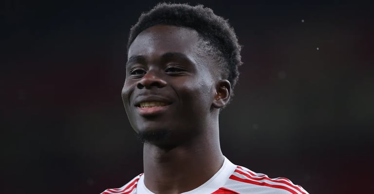 Arsenal Secure Saka with £300k/Week Deal: Aiming for Premier League Glory