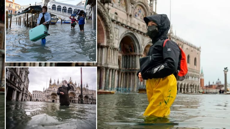 Venice at Risk: Sinking City Could Be Underwater by 2100 Without Urgent Action