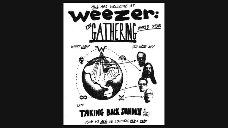 Weezer Announces 2027 World Tour and Drops Nostalgic New Single 'C.E.O.' with Star-Studded Video