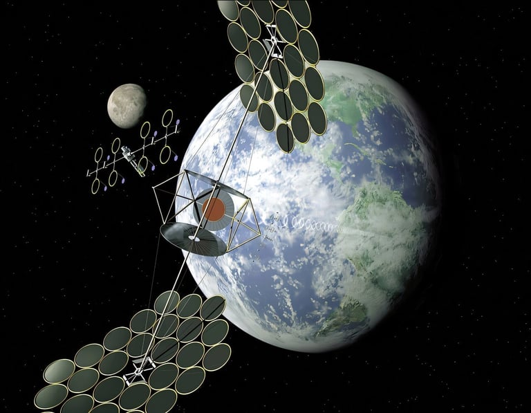 NASA's Artemis Fuels Lunar Revival: Space-Based Solar Power to Energize Moon Missions