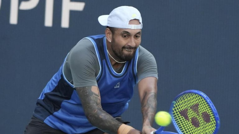 Nick Kyrgios Ends Two-Year Singles Drought with Emotional Win at Miami Open