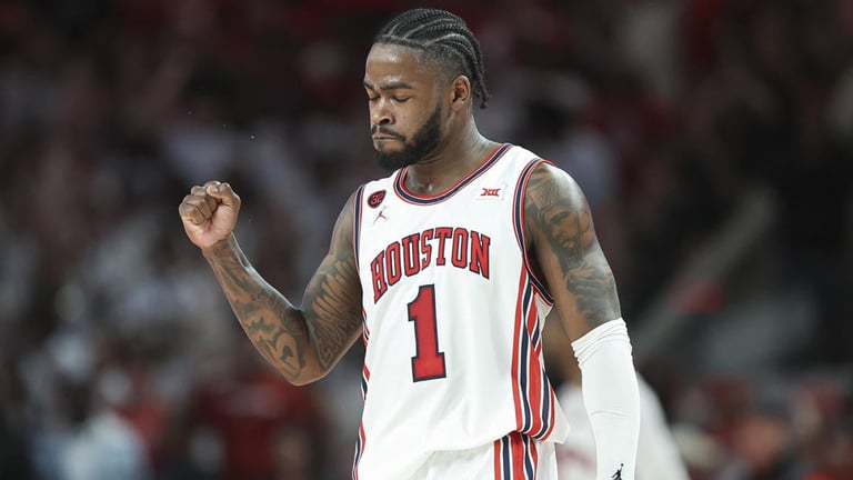 Houston Demolishes Kansas 76-46, Claims Big 12 Title and Eyes NCAA Glory