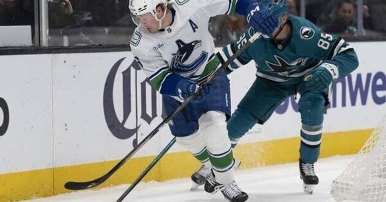 Linus Karlsson's Shootout Heroics Snap Canucks' Skid, Sharks Eye Playoffs