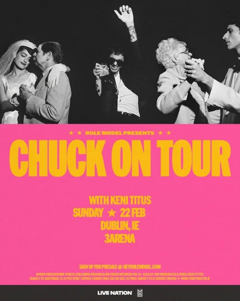 Role Model Announces 2026-2027 Global Tour: 'Chuck on Tour' to Promote New Album