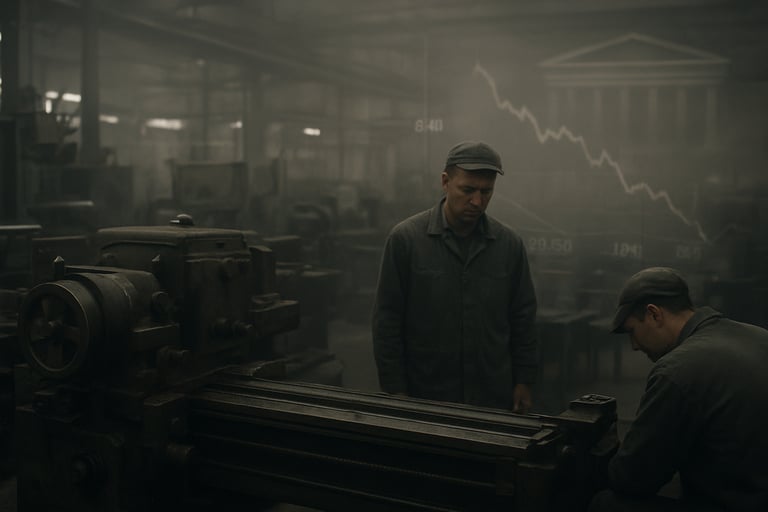 India's Manufacturing Slows Amid Tariff Pressures and Soft Demand, Hope for RBI Rate Cuts