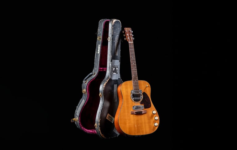 Kurt Cobain's Iconic Guitar Donated to London College for Global Exhibition
